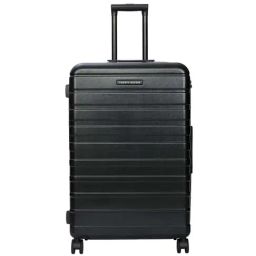 Tommy Hilfiger Black 8 Wheel Medium Hard Cabin Trolley - 42 cm-image-94
