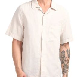 Calvin Klein Jeans Beige Regular Fit Shirt-image-50