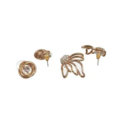 Aatmana Gold-Plated Classic Stud Earrings - Set of 2 image 5
