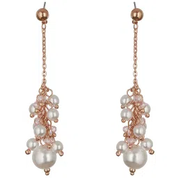 Aatmana Gold-Plated Classic Pearl Drop Earrings image 5