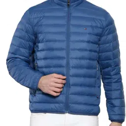 Tommy Hilfiger Deep Indigo Regular Fit Puffer Jacket-picture-3
