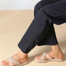 Inc.5 Women's Peach Cross Strap Sandals-image-80