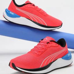 Puma Men's Electrify NITRO 3 Fire Orchid Running Shoes-image-26