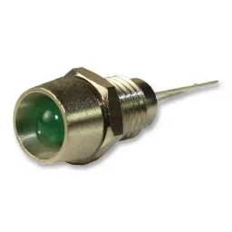 CAMDENBOSS Panel Indicator, 5 mm, Green, 5V, IND513113-LED-GRN-42