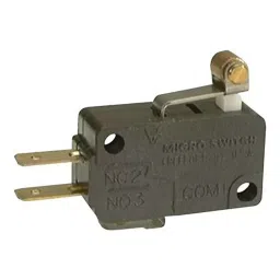Honeywell Micro Sw, Roller Lever Spdt, 22A, 250V, V15H22-CZ100A05-K-23