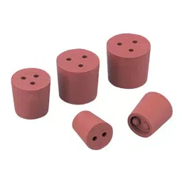 AS ONE Rubber Plug with Hole Height 38 mm, 1-7649-08-image-62