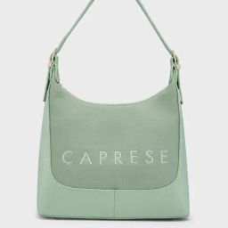 Caprese Mint Green Embroidered Medium Hobo Handbag-image-12