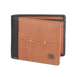 Red Chief Cognic Textured Leather Bi-Fold Wallet for Men-22