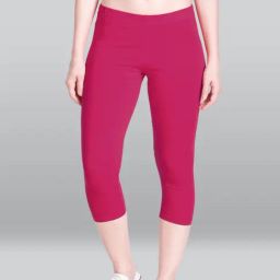 Lyra Fuchsia Cotton Capris-60