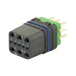 SOURIAU-SUNBANK / EATON RECTANGULAR MODULE, RCPT, 11POS, 3ROW, 8MQ2M9901UAE-picture-38