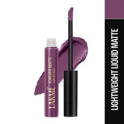 Lakme Forever Matte Liquid Lip Color Rich Mahogany - 5.6 ml-80