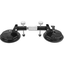 FLAMINGO ENTERPRISE Single Cup Seam Setter Vacuum Leveling Tool Aluminum Alloy & Rubber Black 11 cm Length, FM-389-5