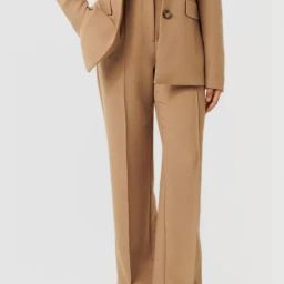 Zali Petite Pintuck Straight Leg Pant-image-61