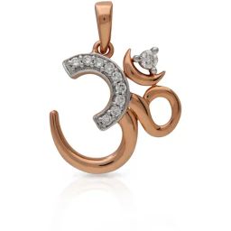 Malabar Gold & Diamonds 18k Rose Gold Pendant For Women-image-31