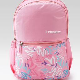 Priority Unisex Graphic Printed College Backpack-12
