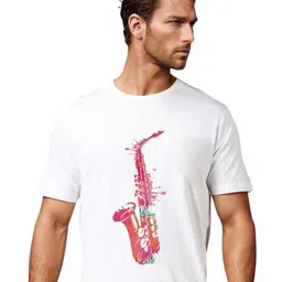 BLUEFICUS Graphic Printed Round Neck Bio Finish Slim Fit T-shirt-image-94
