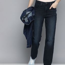 Levis Women 724 Straight Fit Mid Rise Light Fade Stretchable Jeans-image-48