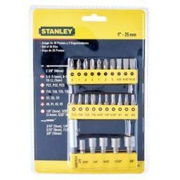 STANLEY 68-071-23 26-Piece Insert-Bit Chrome-Vanadium Screwdriver Set for Home-54