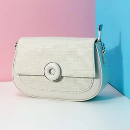 Mochi Women Textured Half Moon Shoulder Bag-image-92