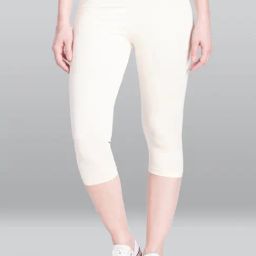 Lyra Cream Cotton Capris-image-56