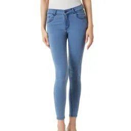 Miss Chase Light Blue Cotton Jeans-picture-47