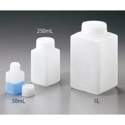 AS ONE Square Bottle 50 ml, 5-003-51 (Pack of 100)-3