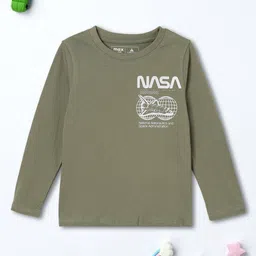 max Boys Typography Henley Neck Applique T-shirt-image-95
