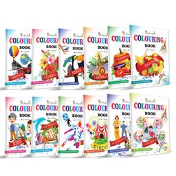 Colouring Book for kids  ( Pack of 12 Copy Coloring Activity Book) - English-16