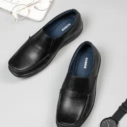 Kosher Men Synthetic Leather Formal Slip-On Shoes-image-85