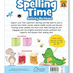 wonder house books Spelling Time - Activity Workbook Pack of 1-English image 2
