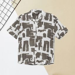 max Boys Printed Casual Shirt-image-58