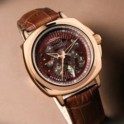 French Connection Automatic Skeleton Watch for Men-37