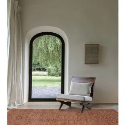Ddecor Rugs Orange Polypropylene Solid Rugs-image-79