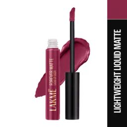 Lakme Forever Matte Liquid Lip Color Red Divine - 5.6 ml-39