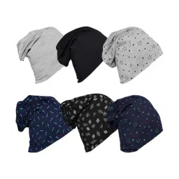 Vimal Jonney Multicolor Printed Beanies Set of 6-picture-4