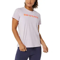 Asics Pink Graphic Print T-Shirt-image-15