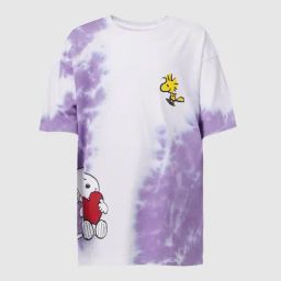 KIDS ONLY White & Lavender Tie-Dye T-Shirt-image-48