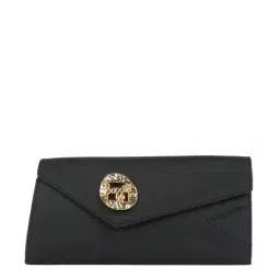 Baggit Black Solid Wallet for Women-image-8