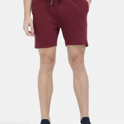 Masculino Latino Maroon Regular Fit Shorts-picture-17
