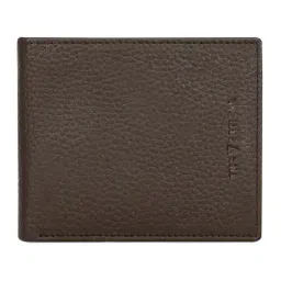 The Vertical Brown Casual Leather Bi-Fold Wallet for Men-picture-48