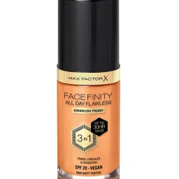Max Factor Face Finity All Day Flawless 3 In 1 Foundation SPF 20 N84 Soft Toffee - 30 ml image 2