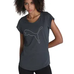 Puma PERFORMANCE HEATHER CAT Dark Grey T-Shirt-image-99