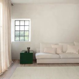 Ddecor Rugs White Polyester Solid Rugs-image-58
