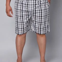 Urban Scottish Multi Cotton Regular fit Checks Boxers-image-28