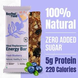 Beyond Food Meal Replacement Bar Fresh Blueberry Flavour - Pack of 9-image-31