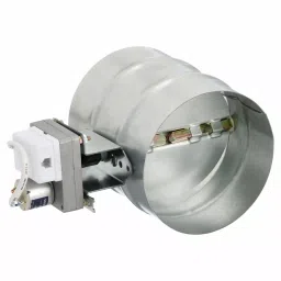 Dayton 9 V DC Steel Motorized Balancing Damper 10 inch Duct & 6 3/8 inch Length, 48C161-picture-3