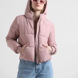 Only Pink Regular Fit Puffer Jacket-image-64