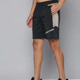 HRX by Hrithik Roshan Men Colourblocked Training or Gym Rapid-Dry Sports Shorts-11