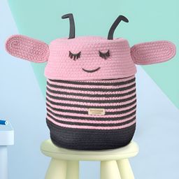 FABINALIV Pink Set of 1 Reusable Multi-Utility Organisers-2