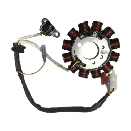 Deutsche Stator/Coil Plate Assembly for TVS Radeon 110 BS-VI (12 Pole) (2021 Model), DEUS-1362JA-23